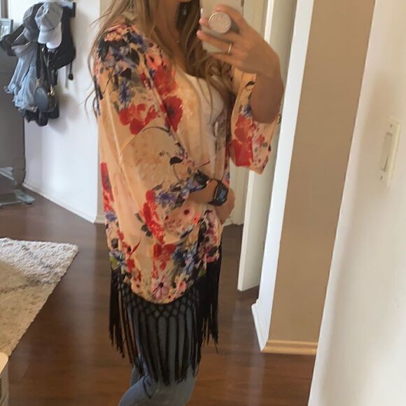 Alythea Tops - Alythea kimono style coverup cardigan